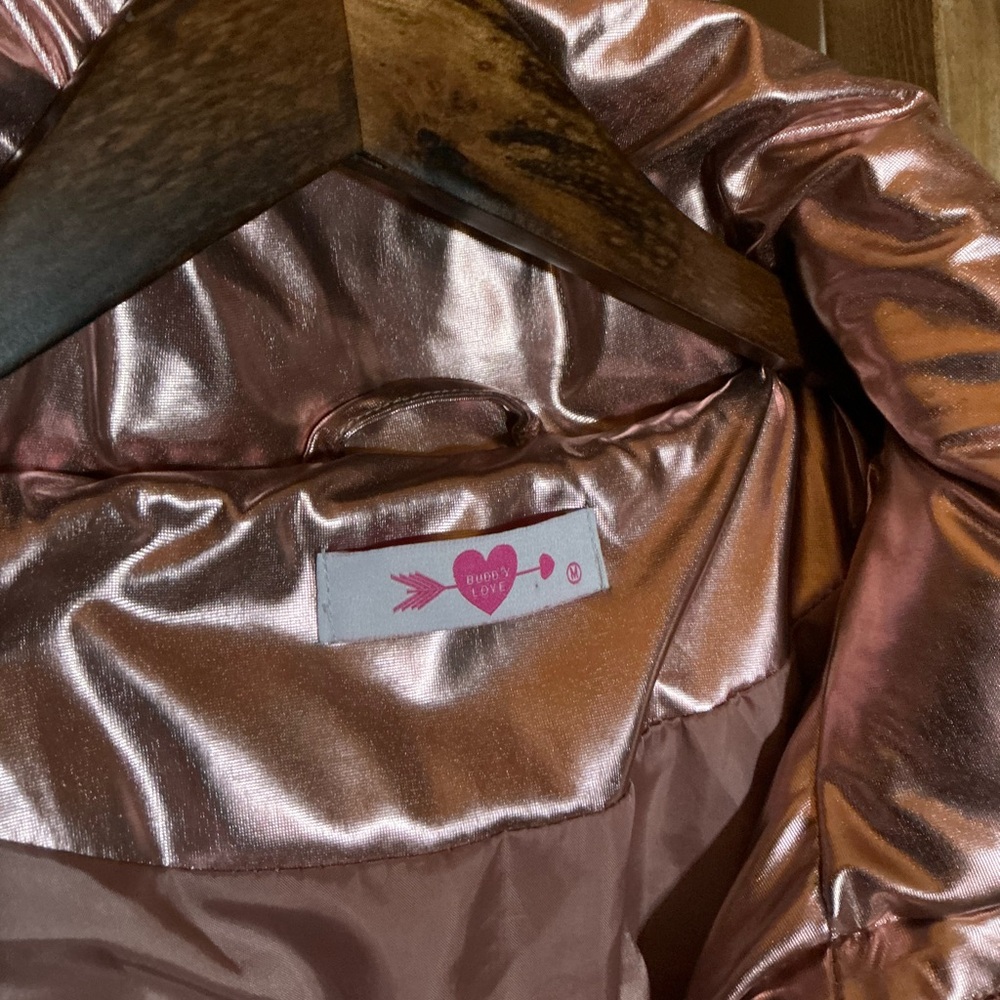 🍀Buddy Love Rose Gold Puffer Size M - Picture 3 of 12